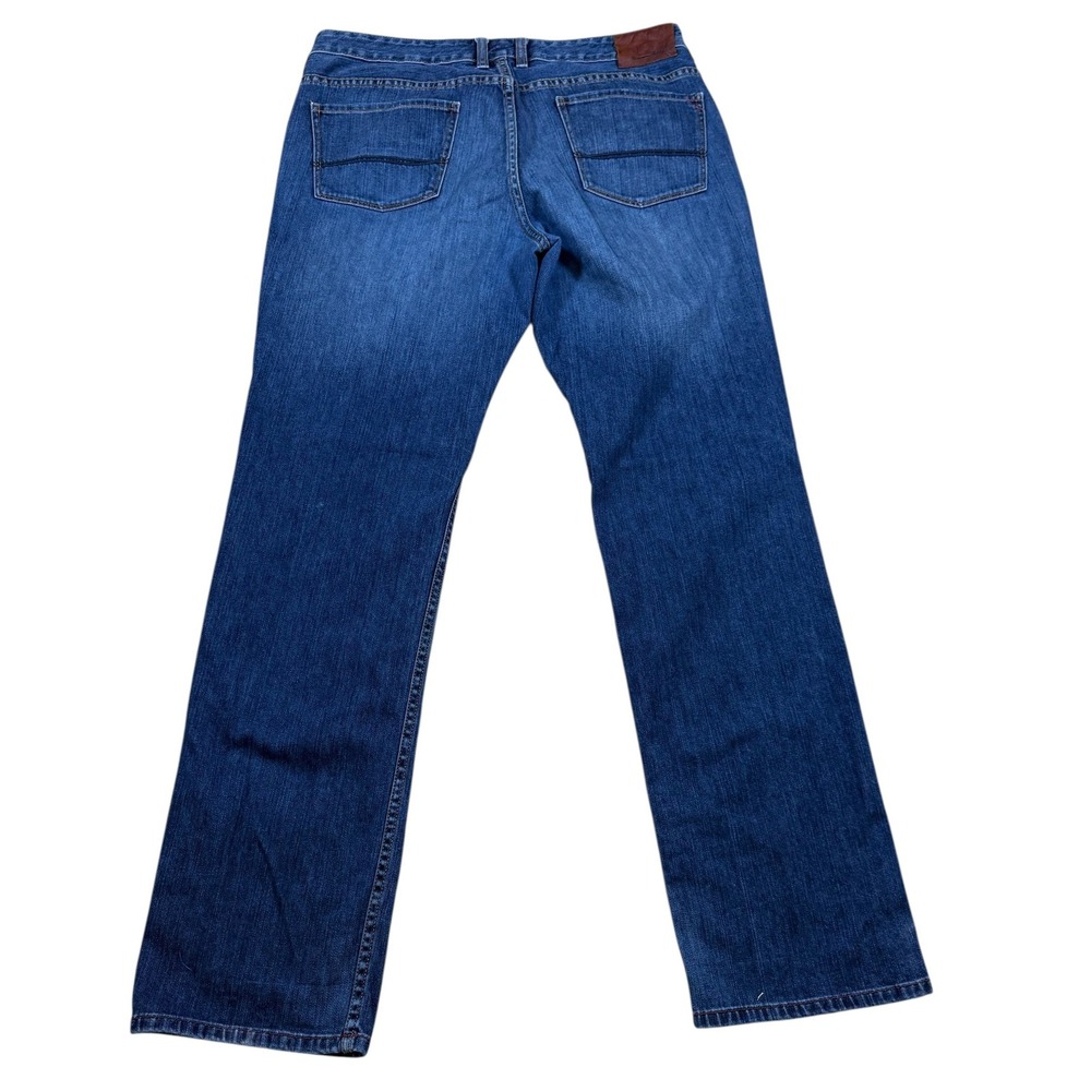 Tommy Bahama Authentic Mens 36x34 Blue Medium Wash Straight Leg Denim Jeans - Picture 6 of 9